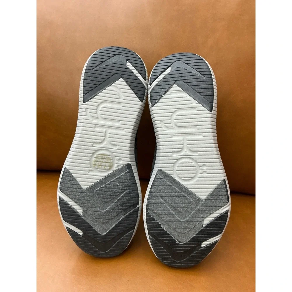 Ryka Pursuit Slip On Sneakers Womens 9.5 Black Quilted Puffy Walking